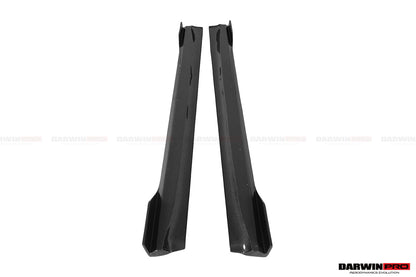 DarwinPRO IMP Performance Carbon Fiber Side Skirts Under Board | 2017-2021 Tesla Model 3