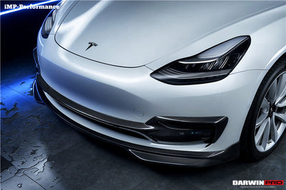 DarwinPRO 2017-2023 Tesla Model 3 IMP Performance Carbon Fiber Middle Front Lip