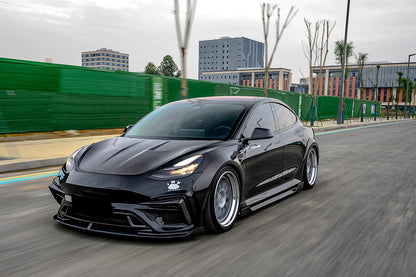DarwinPRO IMP Performance Carbon Fiber Side Skirts Under Board | 2017-2021 Tesla Model 3