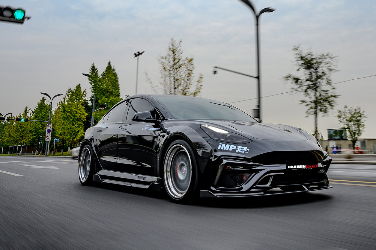 DarwinPRO 2017-2020 Tesla Model 3 IMPII Performance Partial Carbon Fiber Full Body Kit