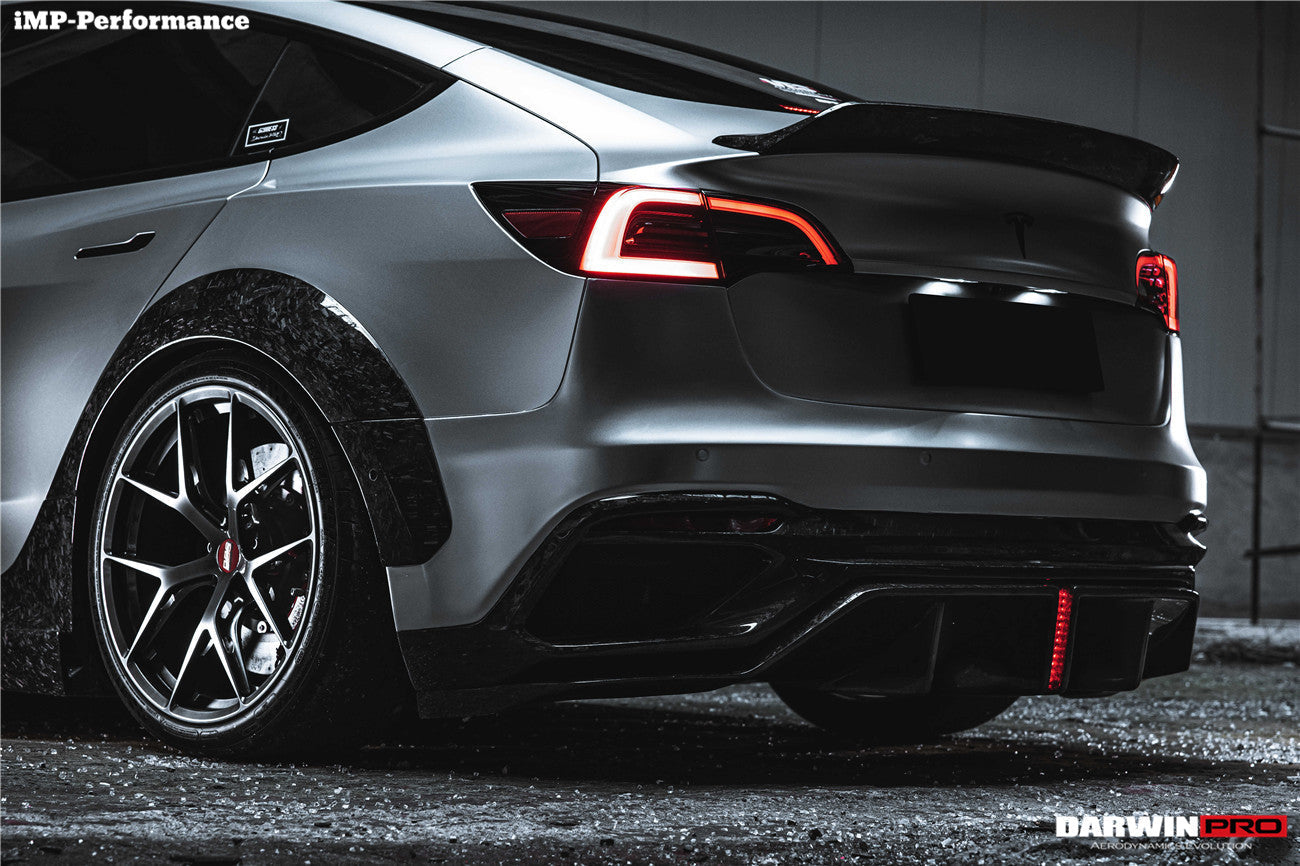 DarwinPRO 2017-2020 Tesla Model 3 IMPII Performance Partial Carbon Fiber Full Body Kit