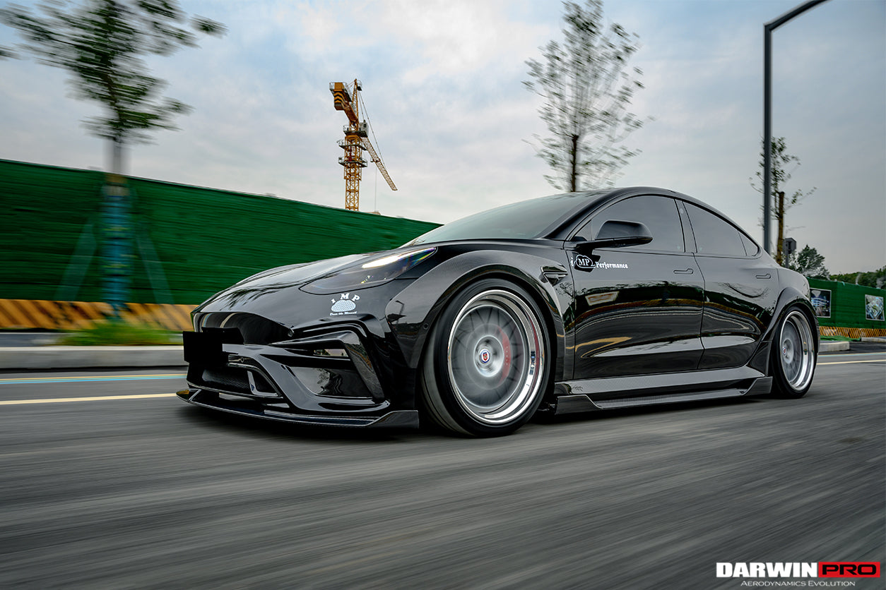 DarwinPRO 2021-2023 Tesla Model 3 IMP Performance Partial Carbon Fiber Full Body Kit