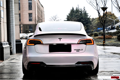 DarwinPRO IMP Performance Carbon Fiber Rear Lip | 2017-2023 Tesla Model 3