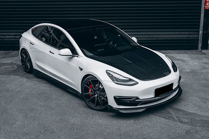 DarwinPRO 2017-2026 Tesla Model 3 IMP Performance Carbon Fiber Side Skirts | Fits Model 3, Model 3 Highland RWD AWD, Performance