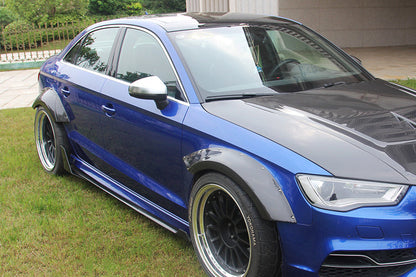 DarwinPRO 2013-2016 Audi S3 & A3 Sline Sedan BKSS Style Wide Fender Flare