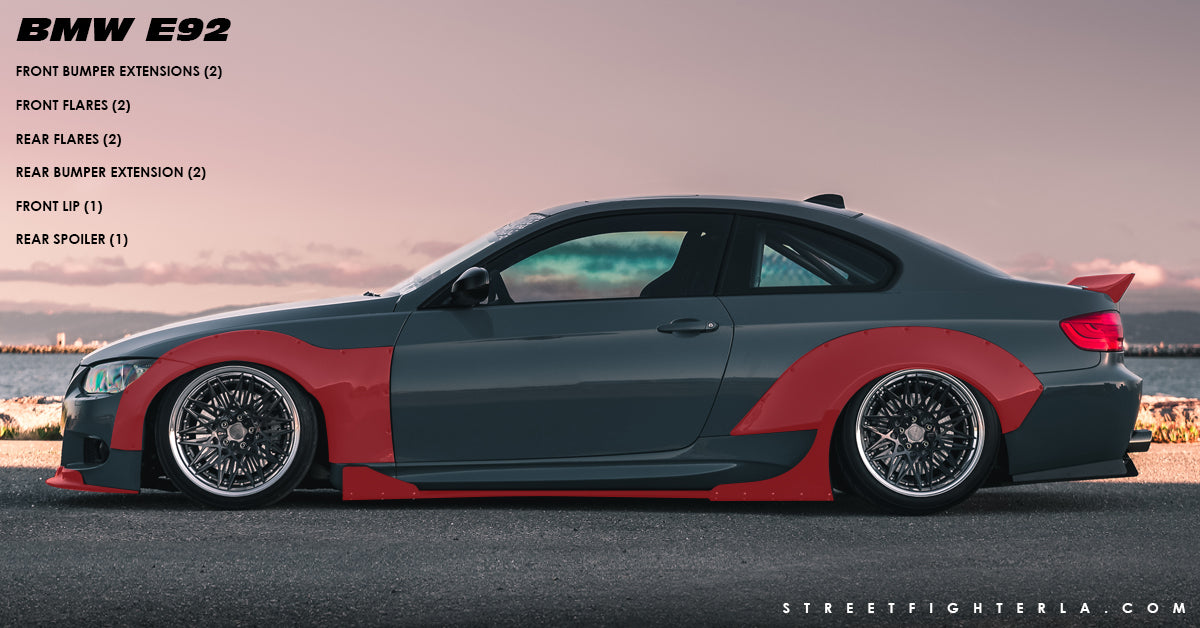 Streetfighter LA Wide Body Kit (BMW E92)