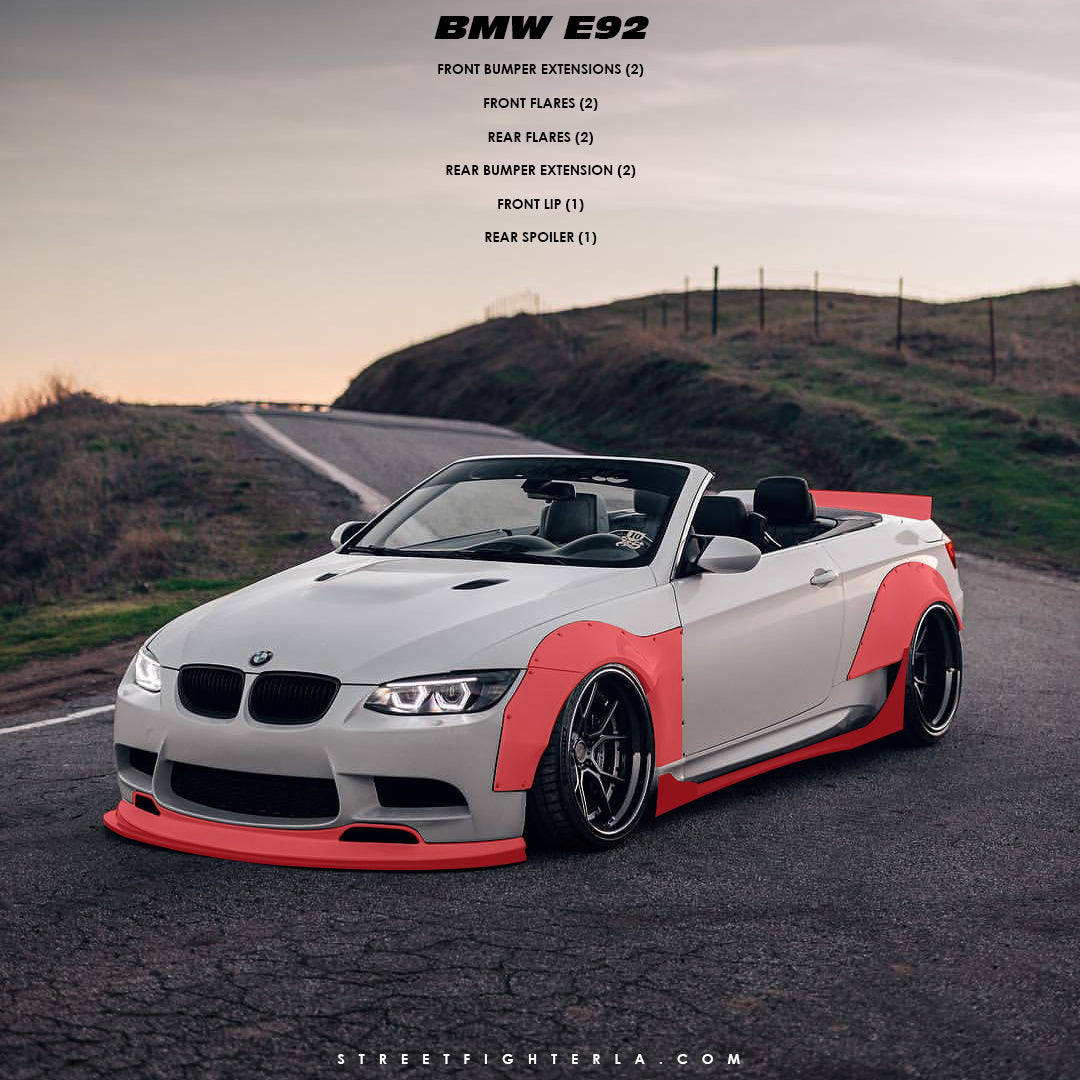 Streetfighter LA Wide Body Kit (BMW E92)