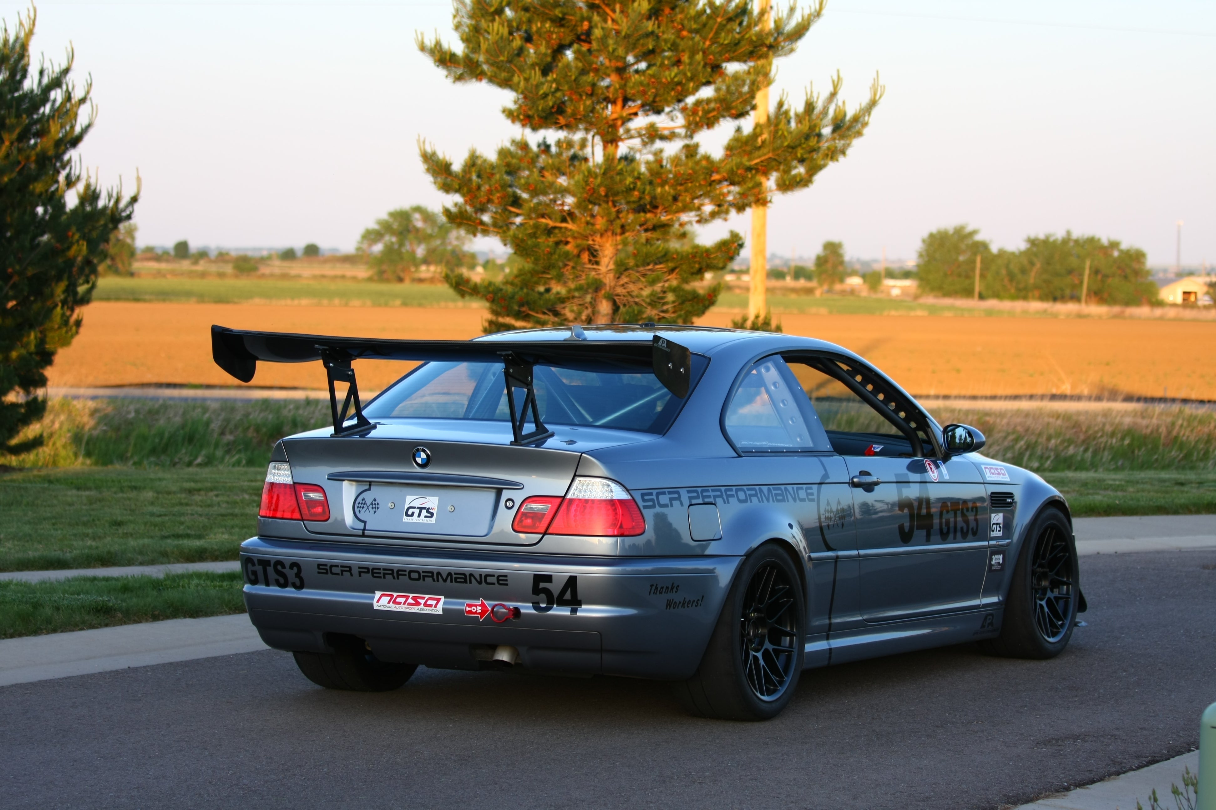 APR GTC-300 Carbon Fiber Adjustable Wing (2001-2006 BMW E46 3-Series/M3)