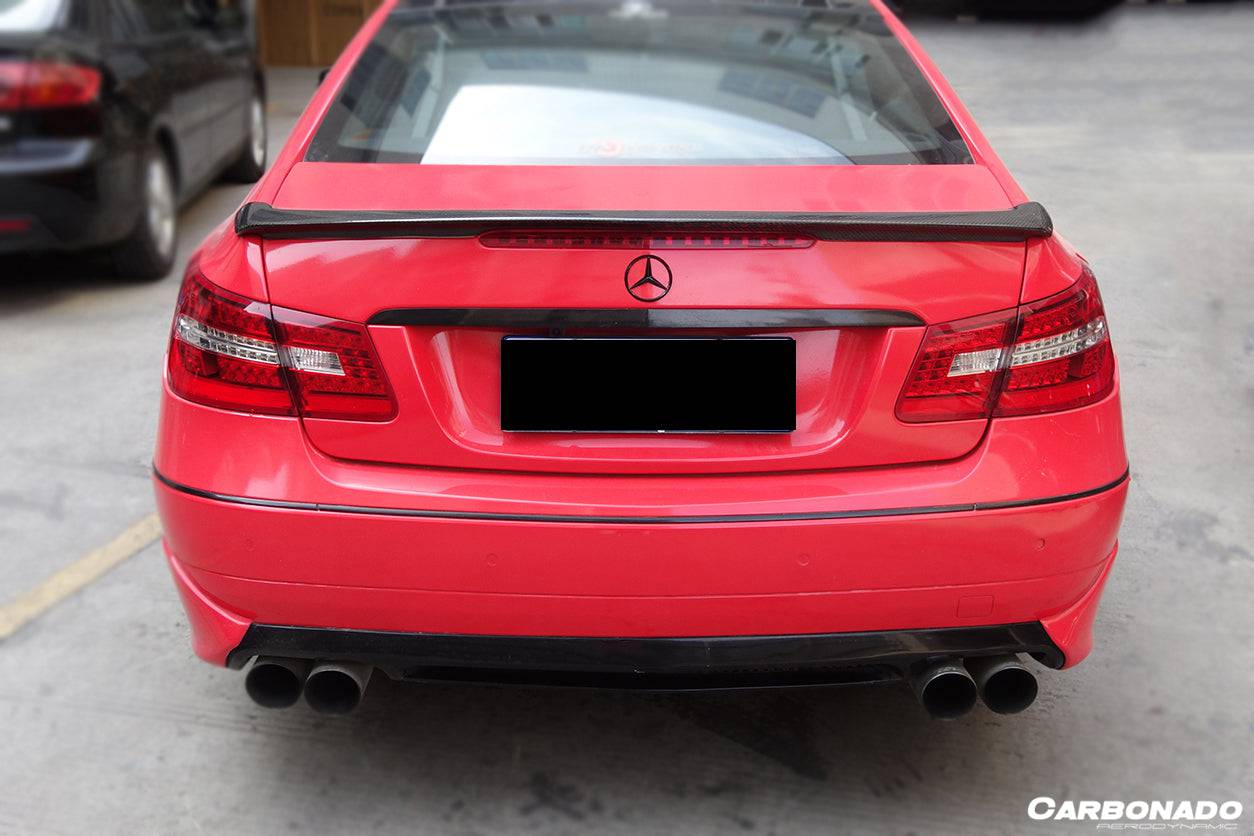 Carbonado 2010-2016 Mercedes Benz E Class W207 Coupe LRS Style Carbon Fiber Trunk Spoiler