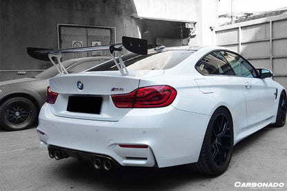 Alerón de maletero de fibra de carbono estilo Carbonado para BMW M4 F82 F80 M3 GTS2 (2014-2020)