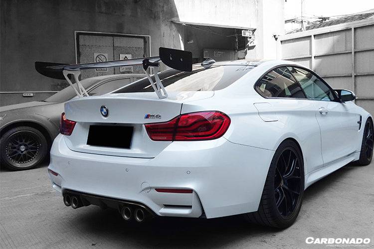 Alerón de maletero de fibra de carbono estilo Carbonado para BMW M4 F82 F80 M3 GTS2 (2014-2020)