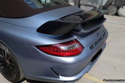 Alerón de maletero estilo Carrera GT2M para Porsche 911 997 2C Carbonado 2005-2012 | 4C, compatible con Carrera, S, 4 y 4S