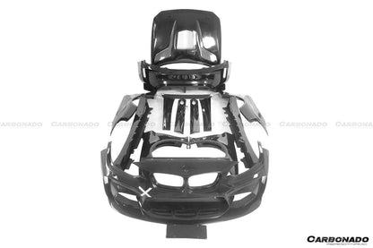 Carbonado 2016-2020 BMW M2 F87 VR Style Partial Carbon Fiber Wide Full Body kit