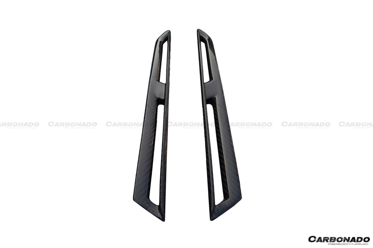 Carbonado 2008-2023 Nissan GTR R35 CBA/DBA/EBA OEM Style Carbon Fiber Fender Vents