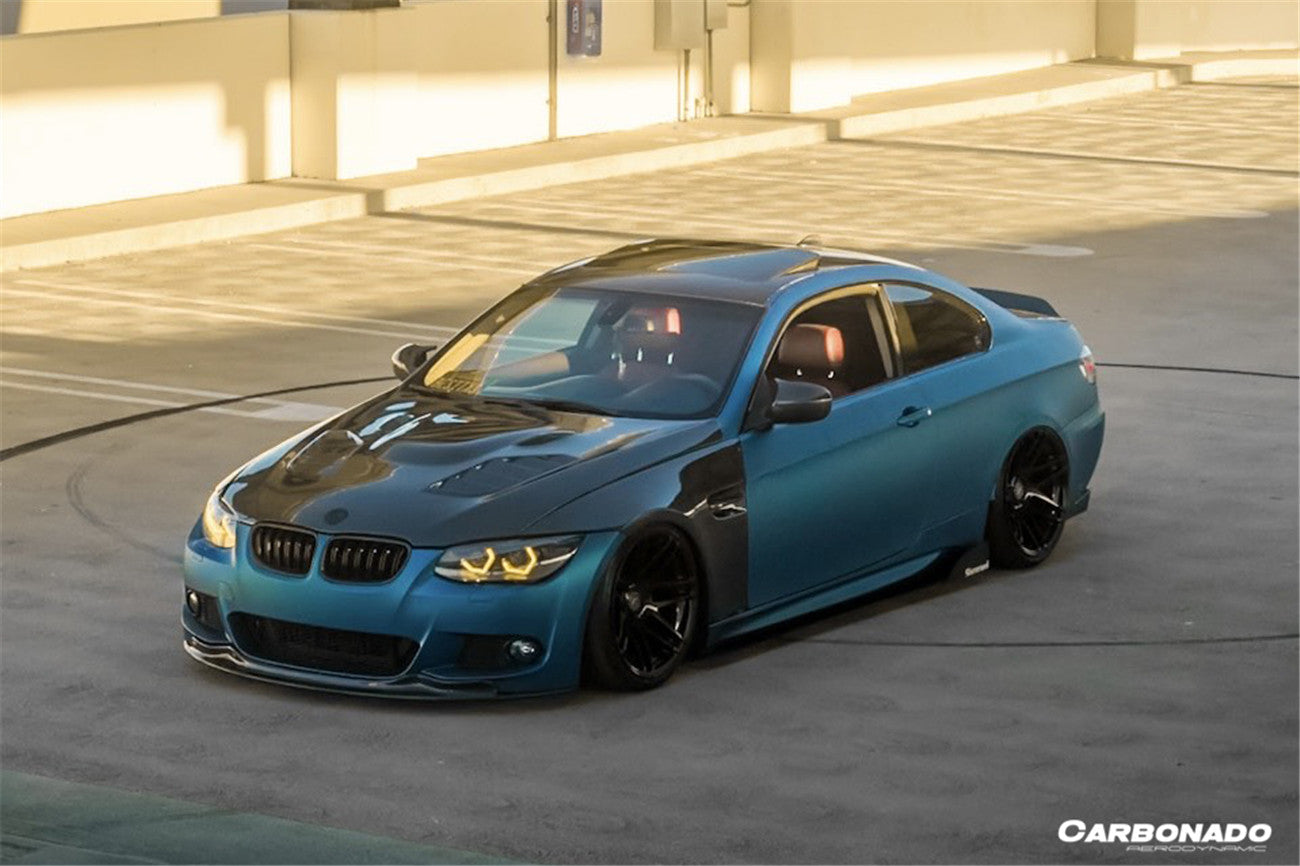 Carbonado 2011-2013 BMW 3 Series E92 E93 LCI SIB Style Carbon Fiber Hood