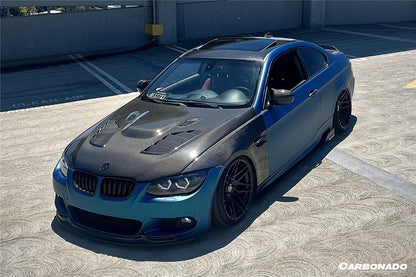 Carbonado 2011-2013 BMW 3 Series E92 E93 LCI SIB Style Carbon Fiber Hood