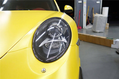 Carbonado 2012-2019 Porsche Carrera Targa 991 Ceja de fibra de carbono
