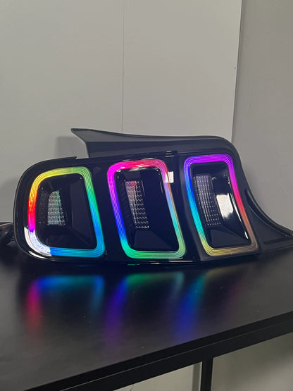 NTXGlow RGB Euro Style Tail Lights | 2010-2014 Ford Mustang