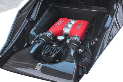 Carbonado 2010-2015 Ferrari 458 Coupe Spider OE Style DRY Carbon Fiber Airbox