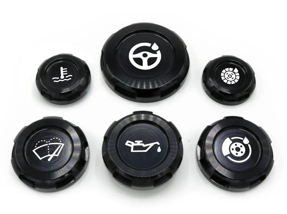 Tapas del compartimento del motor Billetworkz (Subaru Legacy GT 2005-2009)