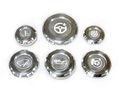 Tapas del compartimento del motor Billetworkz (Subaru Legacy GT 2005-2009)