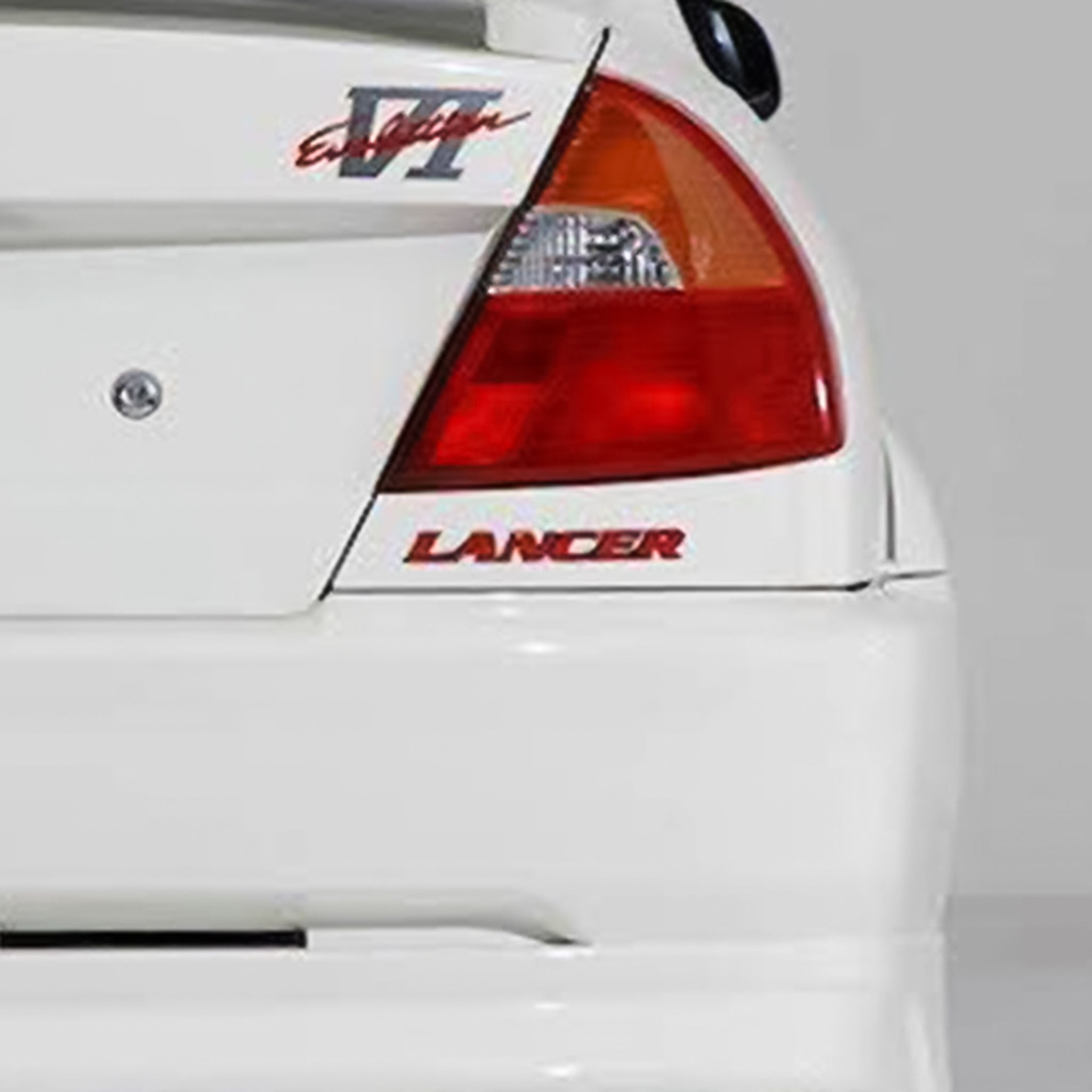 Insignia de maletero "Lancer" de aluminio JDC (Evo 4/5/6/Universal)
