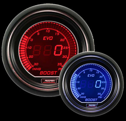 Medidor de impulso eléctrico Prosport Evo de 2-1/16"