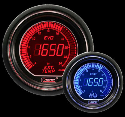 Prosport 2-1/16" Evo Electrical Exhaust Gas Temperature Gauge