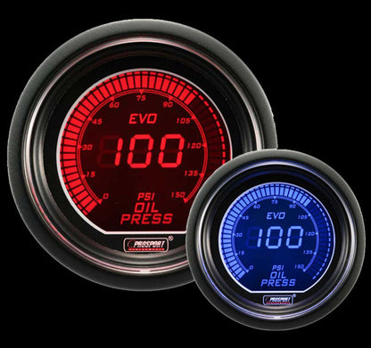 Prosport 2-1/16" Evo Electrical Oil Pressure Gauge