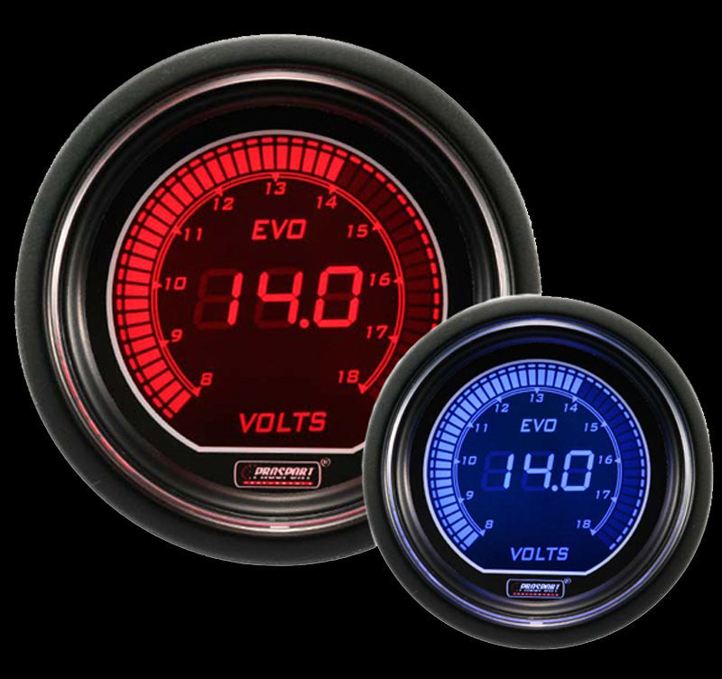 Prosport 2-1/16" Evo Electrical Volt Gauge
