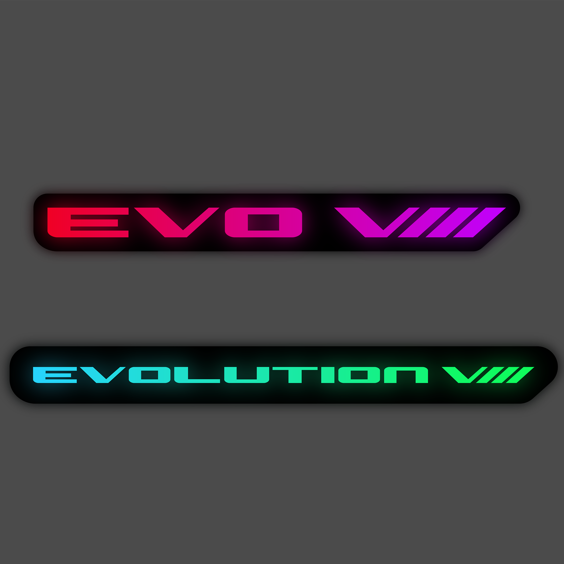Insignia de parrilla Lit Logos Evo 8 | Evolution 8 (2003-2005)