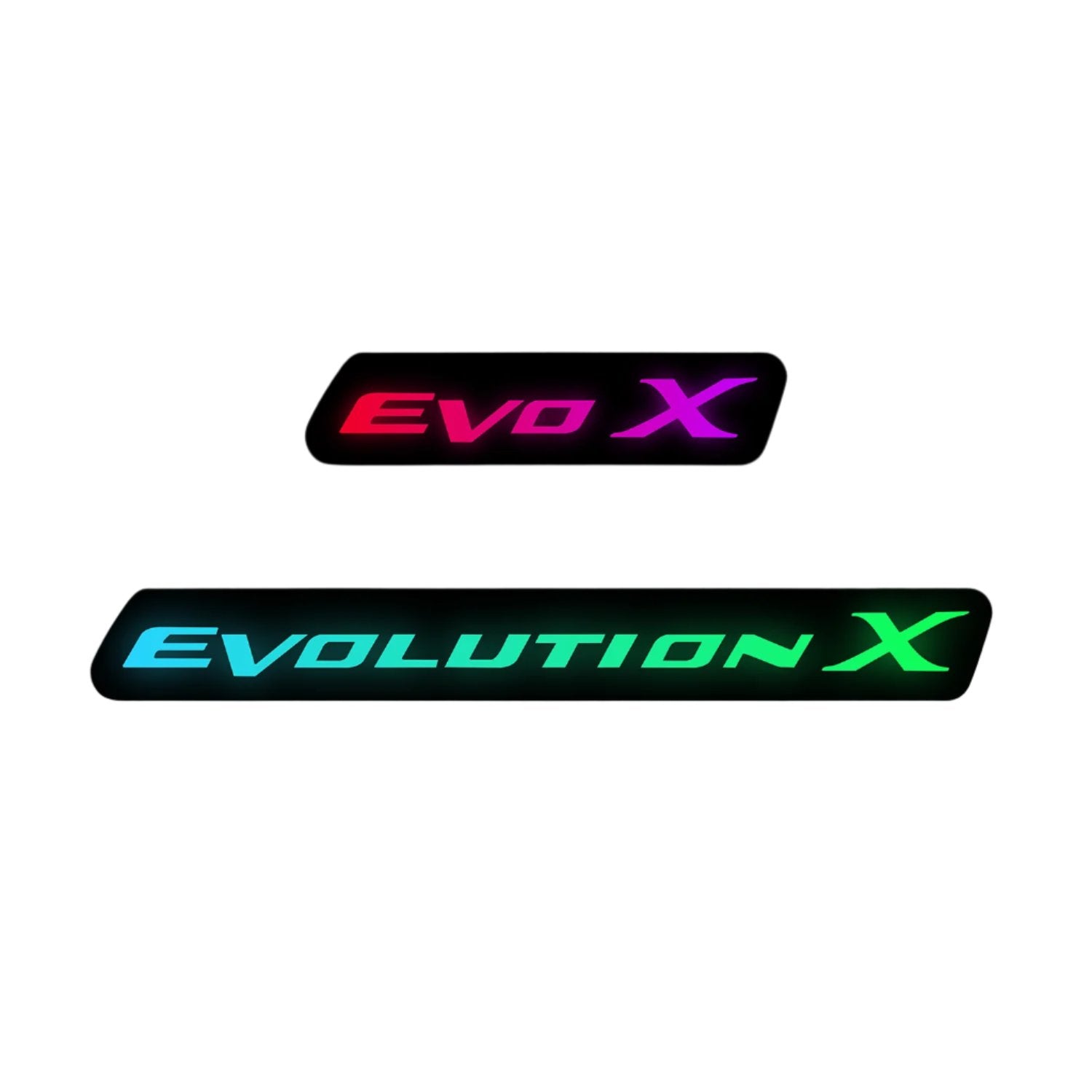 Lit Logos Evo X Grill Badge | 2007-2016 Evolution X