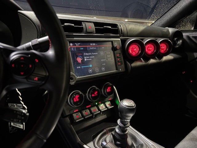 Medidor de nivel de combustible eléctrico Prosport Evo de 2-1/16"