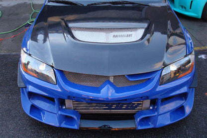 Carbonado OE Style Carbon Fiber Hood | 2003-2006 Mitsubishi Evo 7/8/9