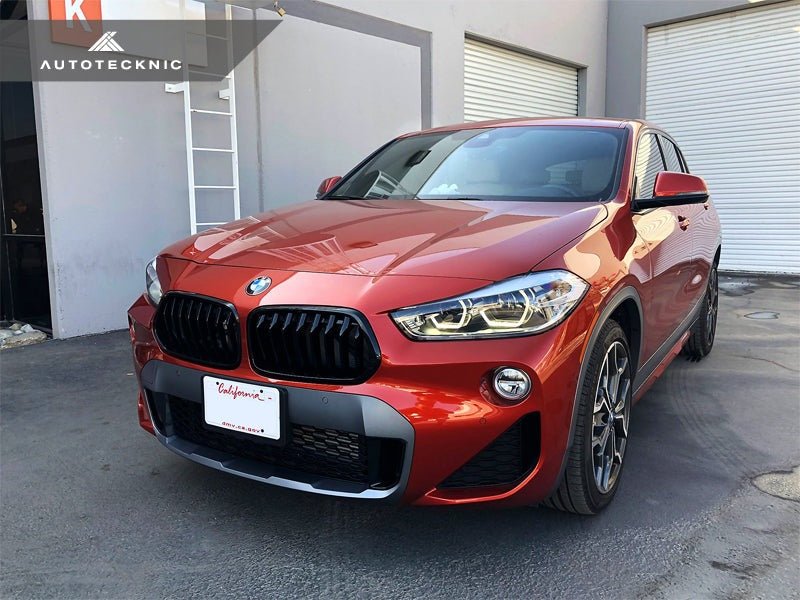 AutoTecknic Gloss Black Front Grille Set - F39 X2 - 3
