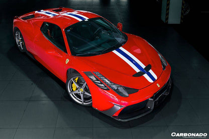 Carbonado 2010-2015 Ferrari 458 Coupe Spider speciale Style Front Bumper