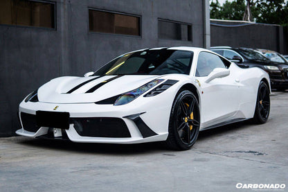 Carbonado 2010-2015 Ferrari 458 Coupe Spider speciale Style Front Bumper