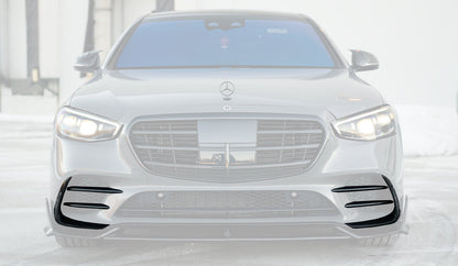 Carbonado 2021-UP Mercedes Benz S Class W223 4Matic Sedan MSY Style Front Bumper Vents