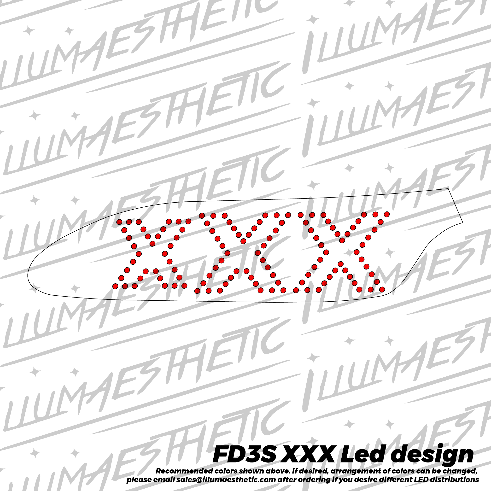 Illumaesthetic Mazda RX-7 (FD3S) - Complete DIY Kit