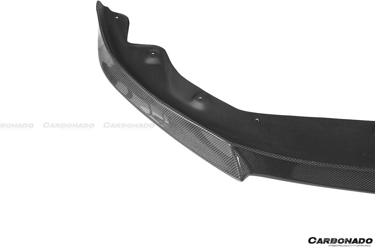 Carbonado 2017-2021 Lexus LC500 LC500H V-LC VRS Style Carbon Fiber Front Lip