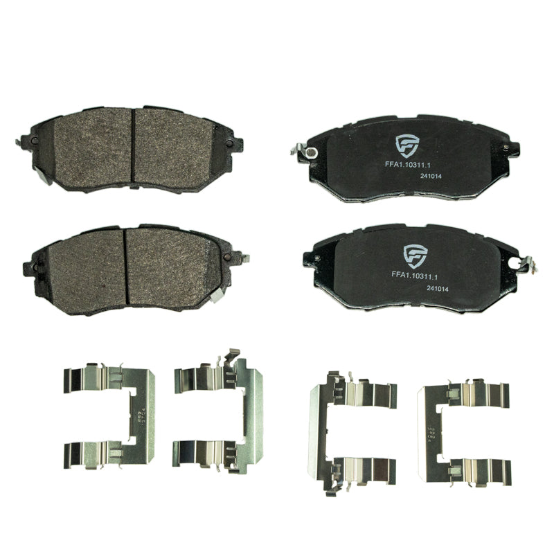 Pastillas de freno FactionFab V2 - WRX 2015-2021 - Delanteras 