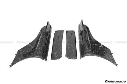 Carbonado 2011-2017 McLaren 650S & MP4 12C BKSS Style Carbon Fiber Side Skirts