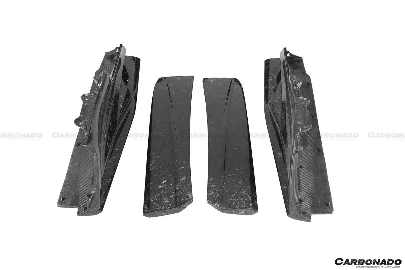 Carbonado 2011-2017 McLaren 650S & MP4 12C BKSS Style Carbon Fiber Side Skirts