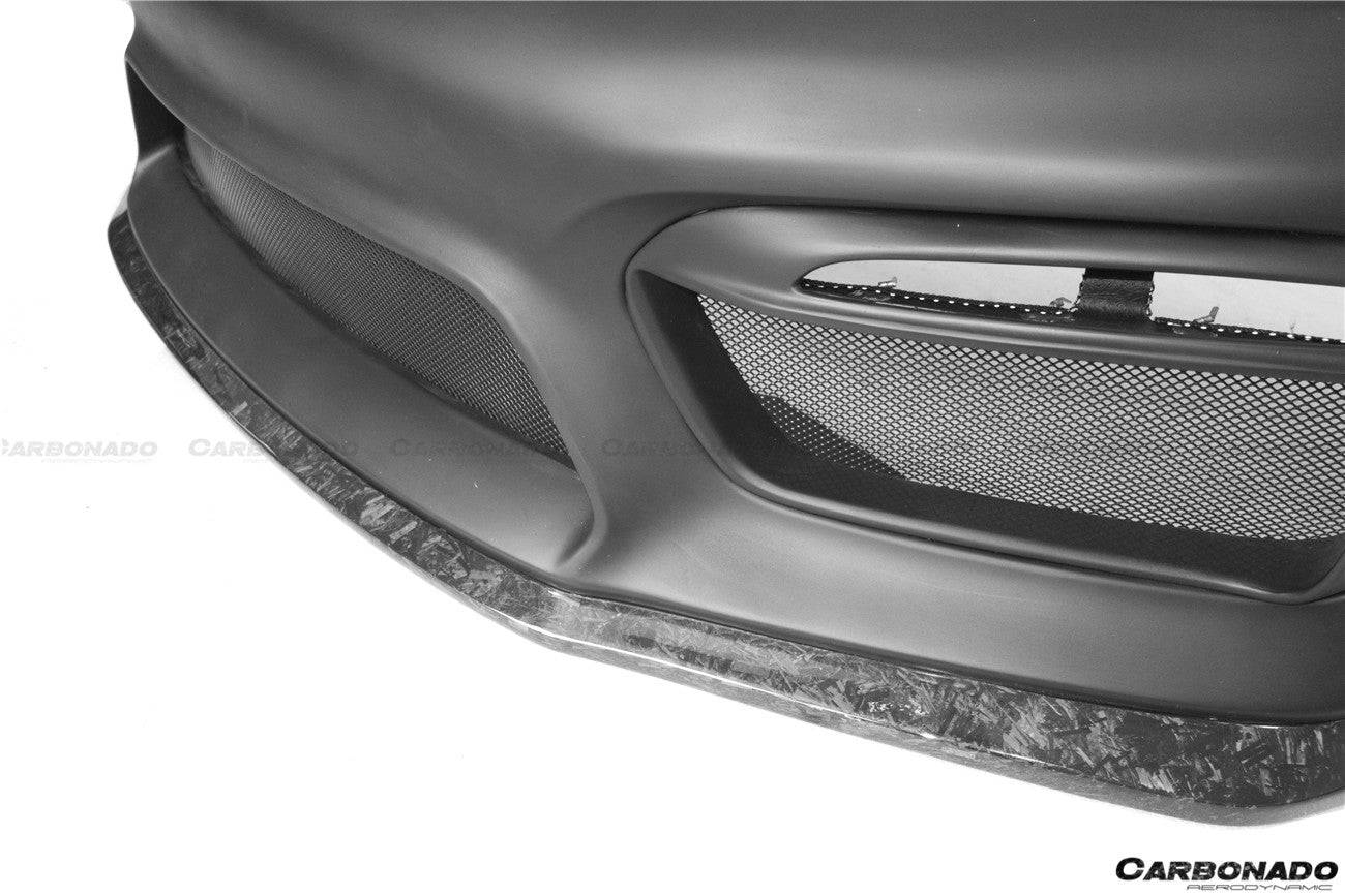 Carbonado 2012-2016 Porsche 981 Boxster | Cayman GT4 Style Front Bumper