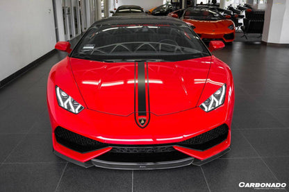 Borde delantero de fibra de carbono estilo Lamborghini Huracan LP610 VRS Carbonado 2015-2020
