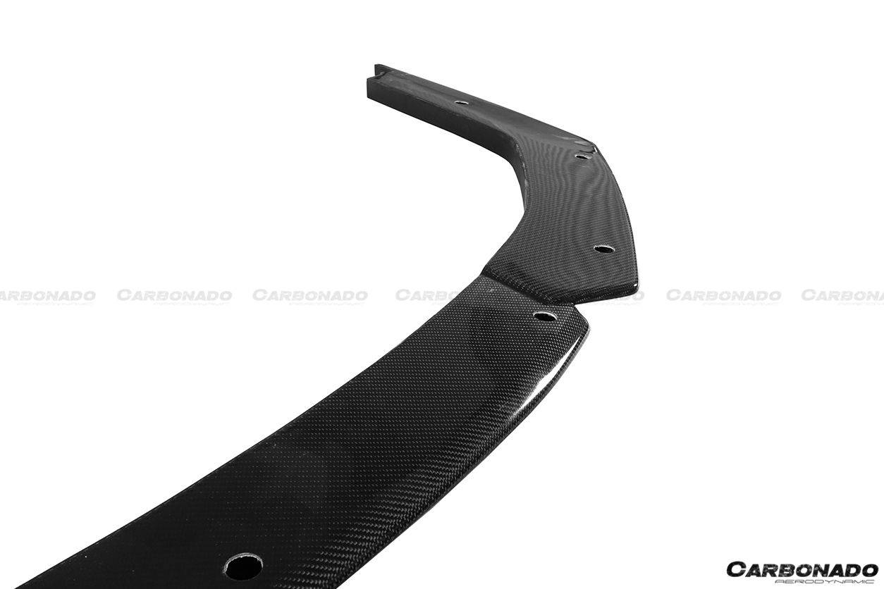 Borde delantero de fibra de carbono estilo Lamborghini Huracan LP610 VRS Carbonado 2015-2020