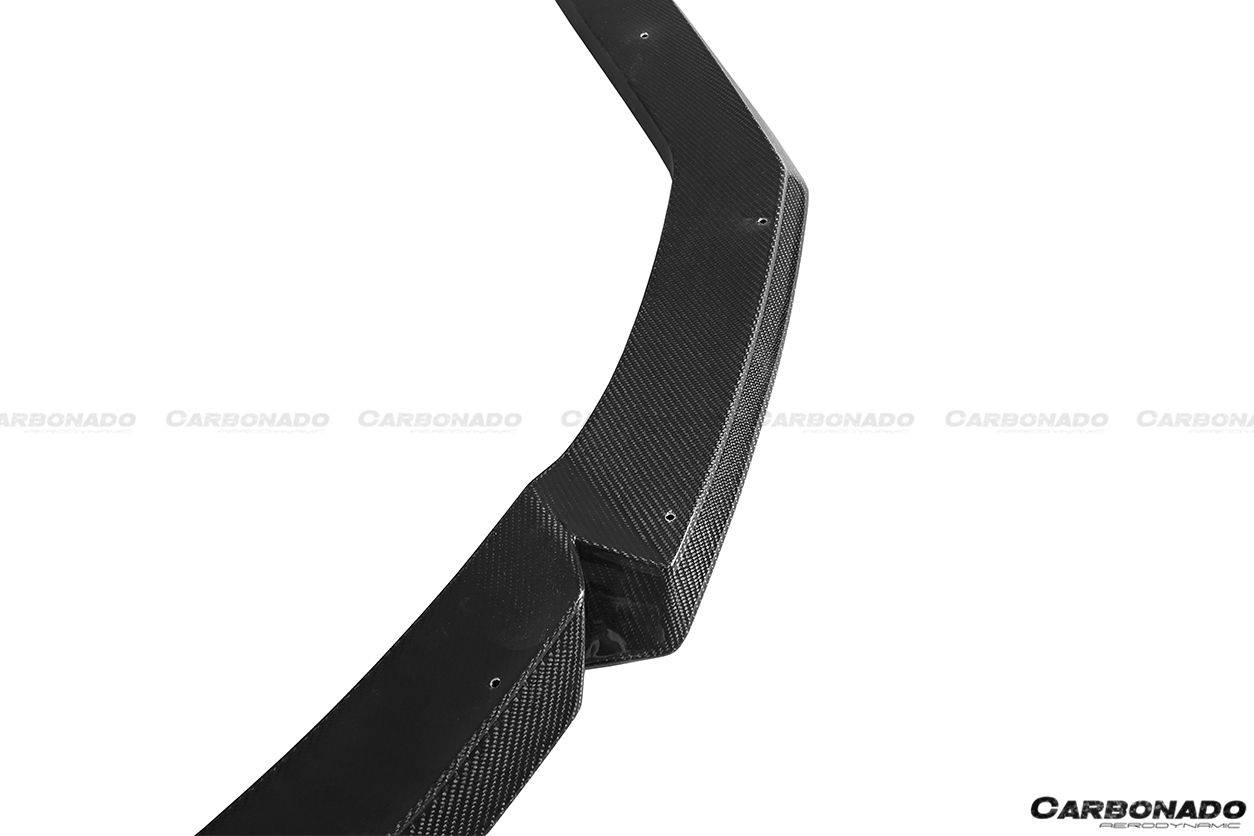 Borde delantero de fibra de carbono estilo Lamborghini Huracan LP610 VRS Carbonado 2015-2020
