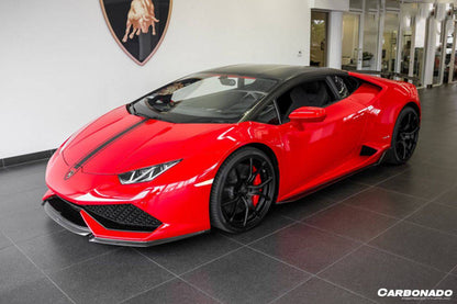 Borde delantero de fibra de carbono estilo Lamborghini Huracan LP610 VRS Carbonado 2015-2020