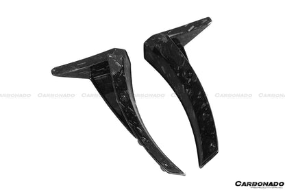 Carbonado 2013-2019 Corvette C7 Z51 Z06 Grandsport Carbon Fiber Front Lip Winglets