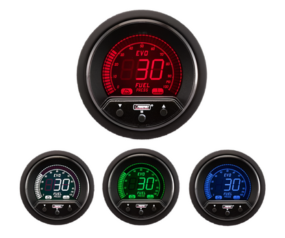 Manómetro de presión de combustible eléctrico Prosport Premium Evo de 2-1/16"